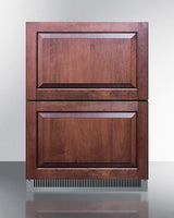 24" Wide 2-drawer All-refrigerator, ADA Compliant - (ADRD24) - SUMMIT