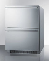 24" Wide 2-drawer All-refrigerator, ADA Compliant - (ADRD24) - SUMMIT