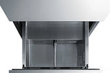 24" Wide 2-drawer All-refrigerator, ADA Compliant - (ADRD24) - SUMMIT