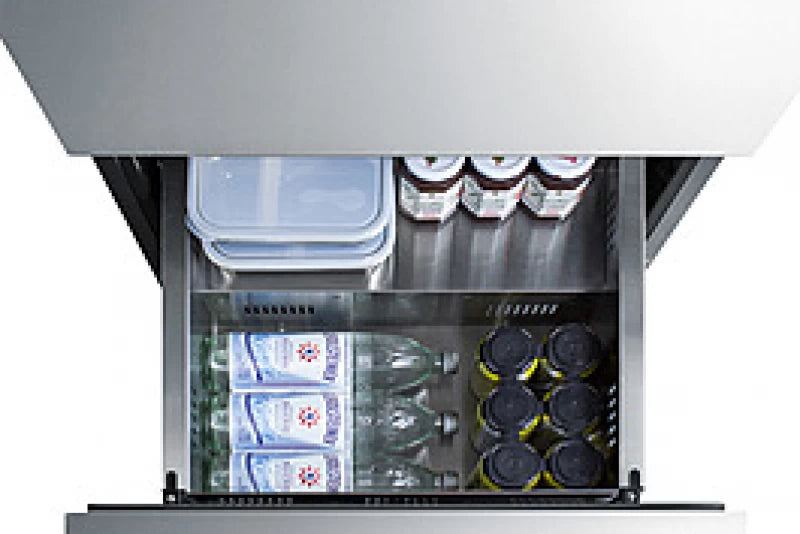 24" Wide 2-drawer All-refrigerator, ADA Compliant - (ADRD24) - SUMMIT