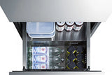 24" Wide 2-drawer All-refrigerator, ADA Compliant - (ADRD24) - SUMMIT
