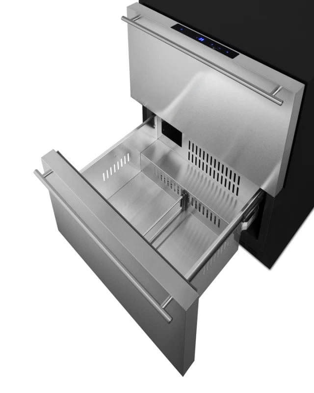24" Wide 2-drawer All-refrigerator, ADA Compliant - (ADRD241) - SUMMIT