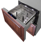 24" Wide 2-drawer All-refrigerator, ADA Compliant - (ADRD241CSS) - SUMMIT