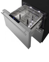 24" Wide 2-drawer All-refrigerator, ADA Compliant (panels Not Included) - (ADRD241PNR) - SUMMIT