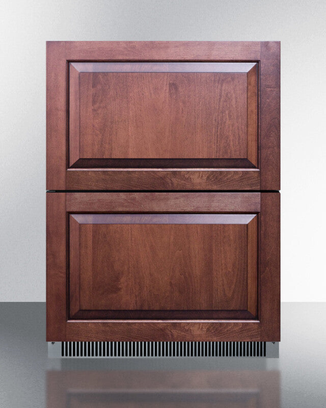 24" Wide 2-drawer All-refrigerator, ADA Compliant (panels Not Included) - (ADRD24PNR) - SUMMIT