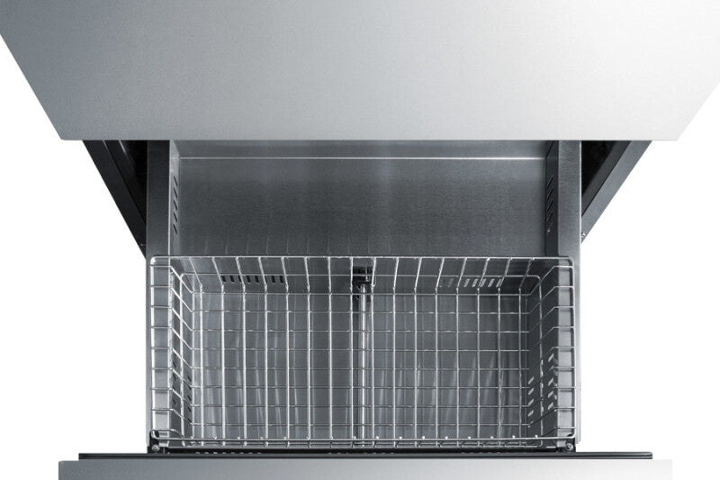 24" Wide 2-drawer All-refrigerator, ADA Compliant (panels Not Included) - (ADRD24PNR) - SUMMIT