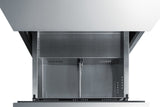 24" Wide 2-drawer All-refrigerator, ADA Compliant (panels Not Included) - (ADRD24PNR) - SUMMIT