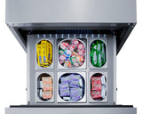 24" Wide 2-drawer All-refrigerator, ADA Compliant (panels Not Included) - (ADRD24PNR) - SUMMIT