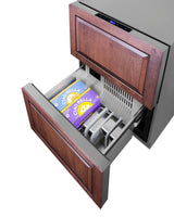 24" Wide 2-drawer Refrigerator-freezer, ADA Compliant - (ADRF244CSS)