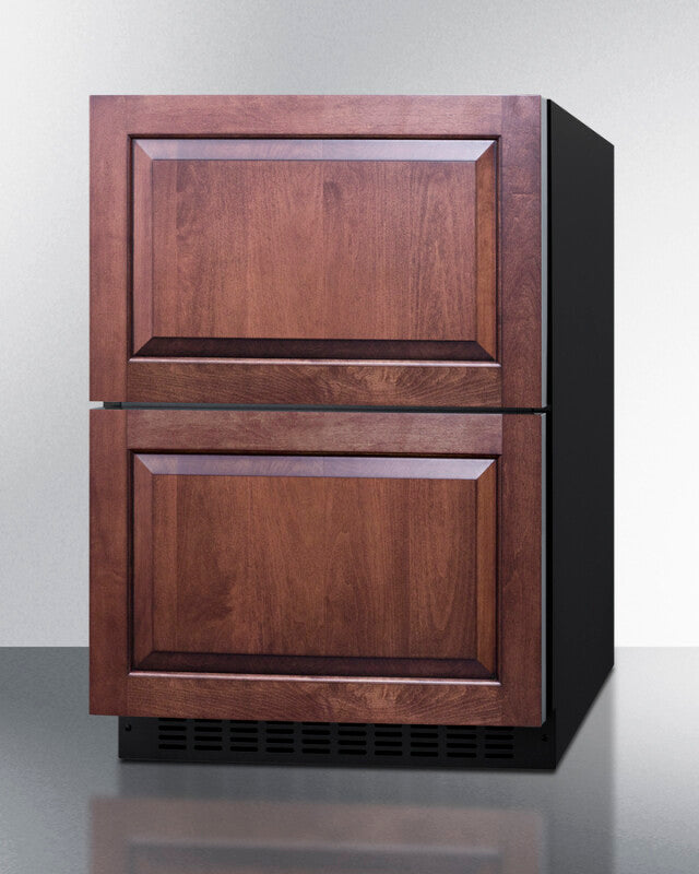 24" Wide Outdoor 2-drawer Refrigerator-freezer, ADA Compliant - (ADRF244OS)