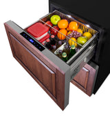 24" Wide Outdoor 2-drawer Refrigerator-freezer, ADA Compliant - (ADRF244OS)