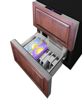 24" Wide Outdoor 2-drawer Refrigerator-freezer, ADA Compliant - (ADRF244OS)