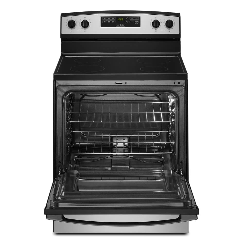 30-inch Electric Range with Extra-Large Oven Window - (AER6203MSS)
