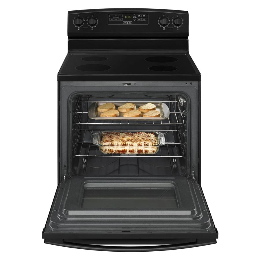 30-inch Amana(R) Electric Range with Extra-Large Oven Window - (AER6303MFB)