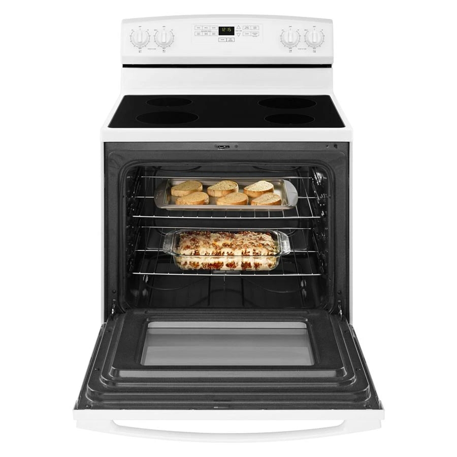 30-inch Amana(R) Electric Range with Extra-Large Oven Window - (AER6303MFW)