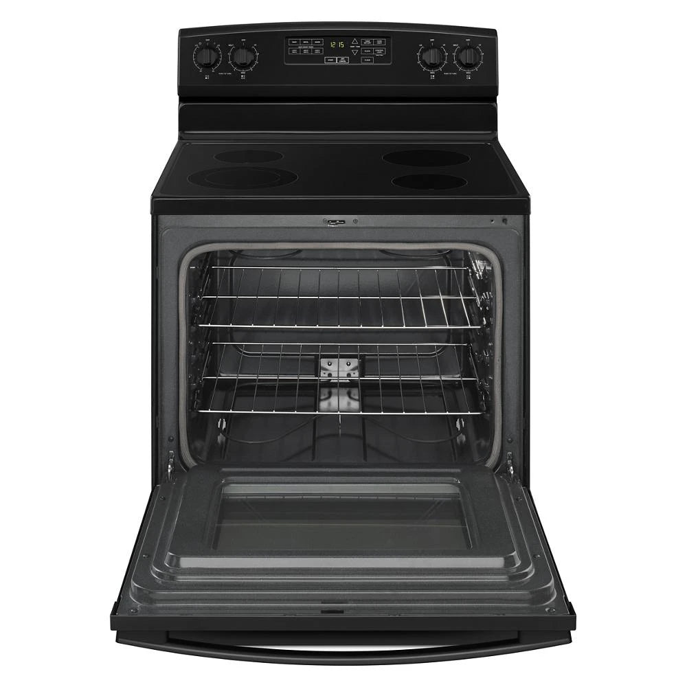 30-inch Amana(R) Electric Range with Extra-Large Oven Window - (AER6603SFB)