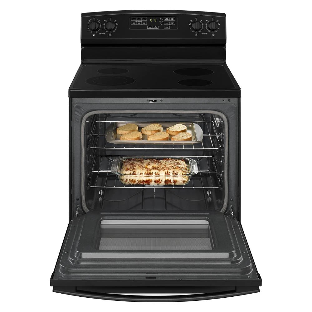 30-inch Amana(R) Electric Range with Extra-Large Oven Window - (AER6603SFB)