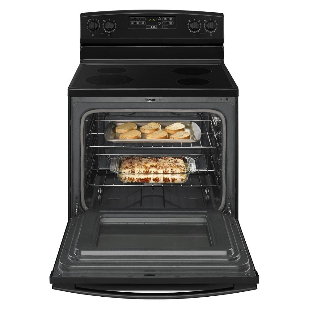 30-inch Amana(R) Electric Range with Extra-Large Oven Window - (AER6603SFB)