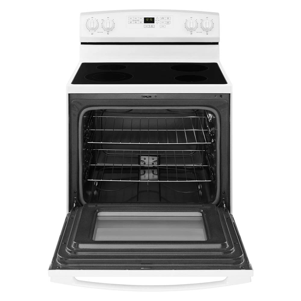30-inch Amana(R) Electric Range with Extra-Large Oven Window - (AER6603SFW)