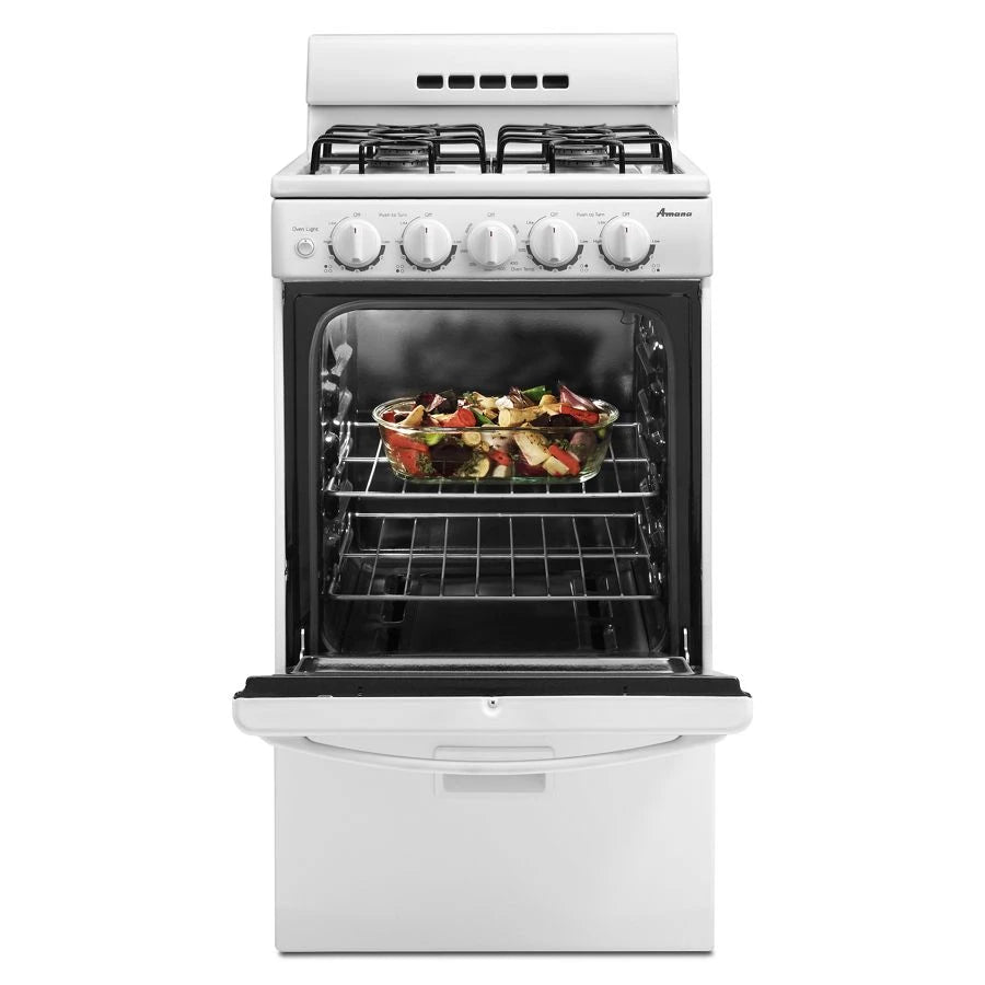 20-inch Gas Range with Compact Oven Capacity - (AGG222VDW)