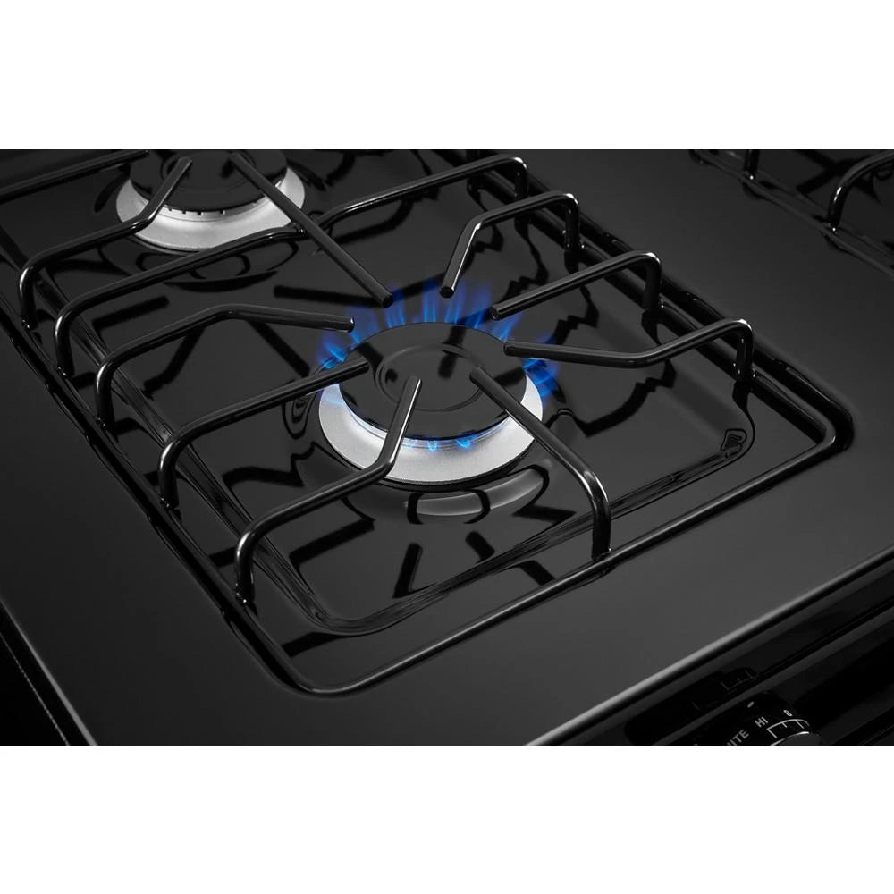 Amana(R) 30-inch Gas Range with Easy-Clean Glass Door - (AGR4203MNB)
