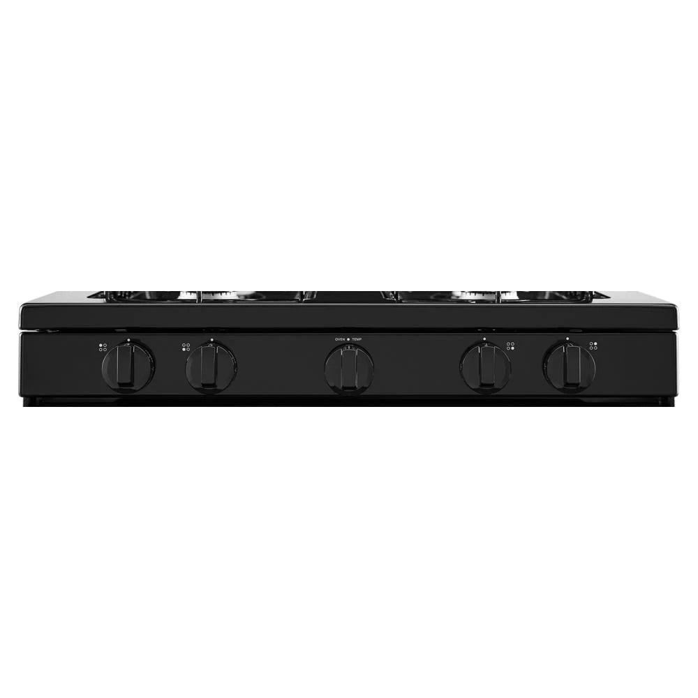 Amana(R) 30-inch Gas Range with Easy-Clean Glass Door - (AGR4203MNS)