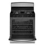 Amana(R) 30-inch Gas Range with Easy-Clean Glass Door - (AGR4203MNS)