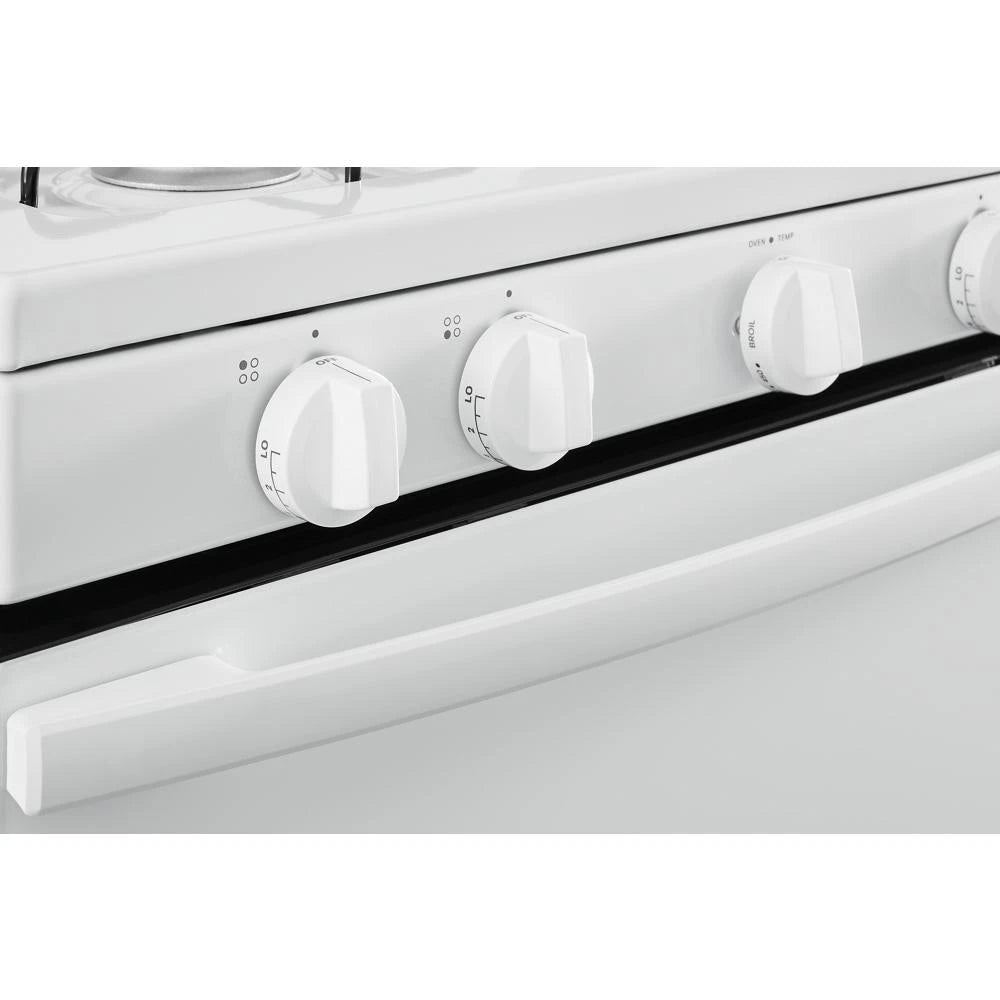 Amana(R) 30-inch Gas Range with Easy-Clean Glass Door - (AGR4203MNW)