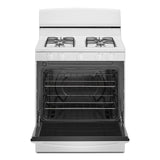 Amana(R) 30-inch Gas Range with Easy-Clean Glass Door - (AGR4203MNW)