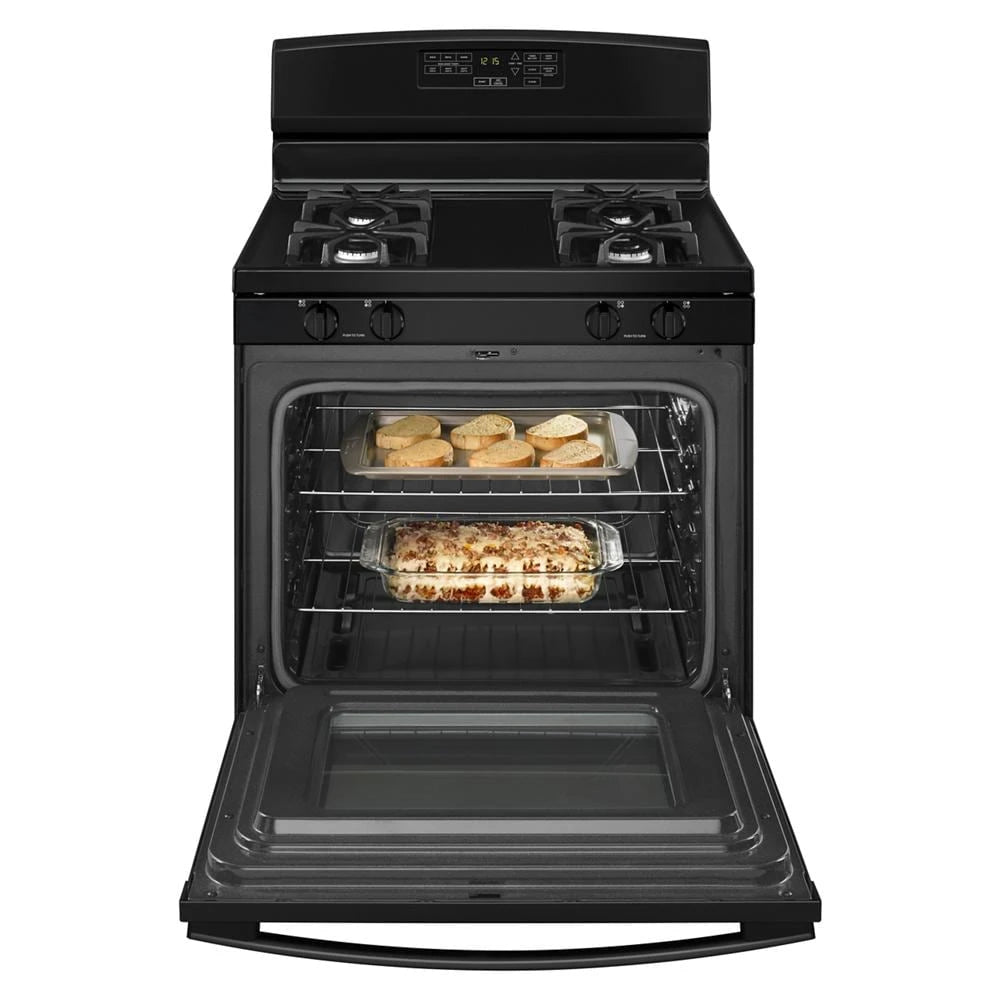 30-inch Gas Range with Self-Clean Option - (AGR6603SFB)