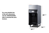 220 lb. Ice + Water Dispenser - (AIWD220)