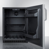 24" Wide Built-in All-refrigerator, ADA Compliant - (AL54SSTB)