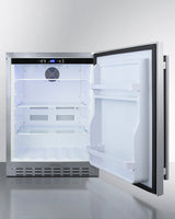 24" Built-In Outdoor Refrigerator, ADA Compliant - (AL55OSCSS)