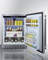 24" Built-In Outdoor Refrigerator, ADA Compliant - (AL55OSCSS)