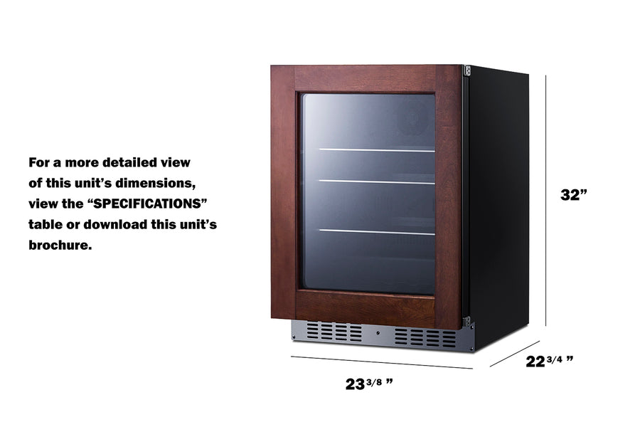 24" Built-In Beverage Center - (AL57GPNRLHD)