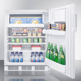 24" Wide Refrigerator-freezer, ADA Compliant - (AL650LW)
