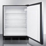 24" Wide Built-in All-refrigerator, ADA Compliant - (AL752BKBISSHH)