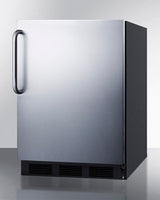 24" Wide Built-in All-refrigerator, ADA Compliant - (AL752BKBISSTB)