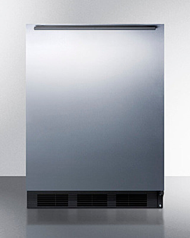 24" Wide All-refrigerator, ADA Compliant - (AL752BKSSHH)