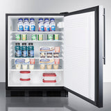 24" Wide All-refrigerator, ADA Compliant - (AL752BKSSHV)