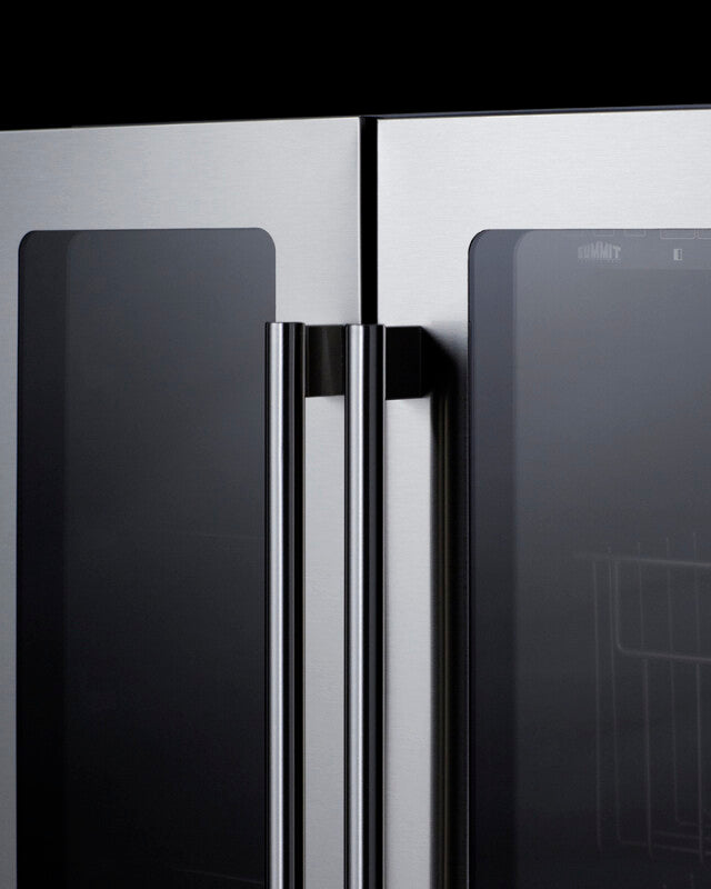 24" Built-in Dual-zone Produce Refrigerator, ADA Compliant - (ALFD24WBVCSSPANTRY)