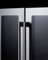 24" Built-in Dual-zone Produce Refrigerator, ADA Compliant - (ALFD24WBVCSSPANTRY)
