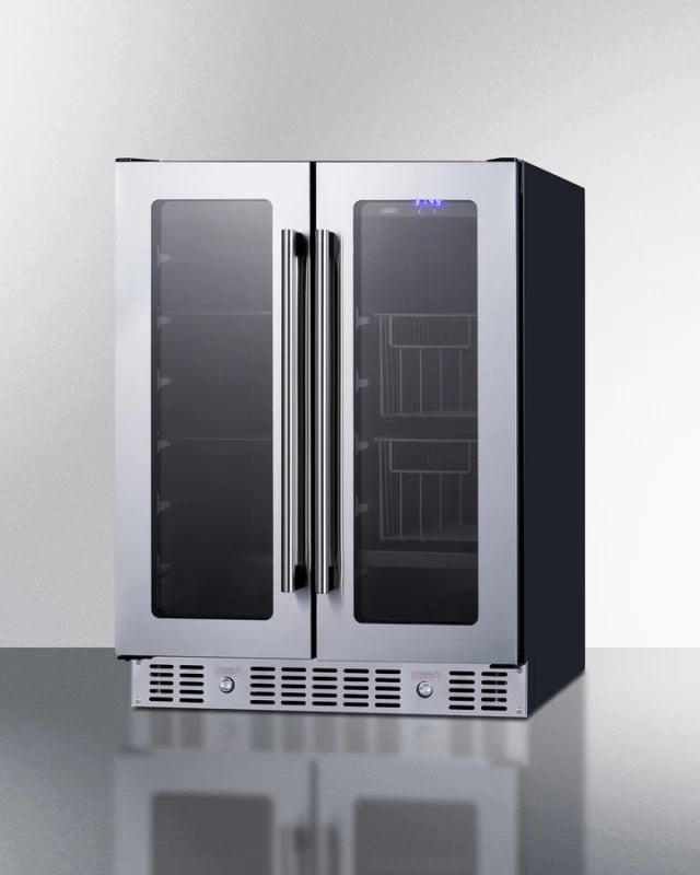 24" Built-in Dual-zone Produce Refrigerator, ADA Compliant - (ALFD24WBVPANTRY)