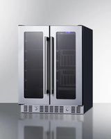 24" Built-in Dual-zone Produce Refrigerator, ADA Compliant - (ALFD24WBVPANTRY)