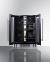 24" Built-in Dual-zone Produce Refrigerator, ADA Compliant - (ALFD24WBVPANTRY)
