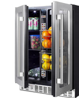 24" Built-in Dual-zone Produce Refrigerator, ADA Compliant - (ALFD24WBVPANTRY)
