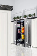 24" Built-in Dual-zone Produce Refrigerator, ADA Compliant - (ALFD24WBVPANTRY)