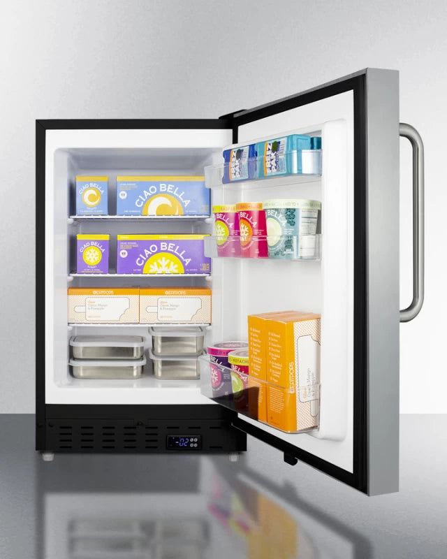 21" Wide Built-in All-freezer, ADA Compliant - (ALFZ37BCSS)