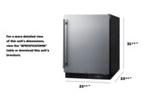 24" Wide Built-in All-freezer, ADA Compliant - (ALFZ51)
