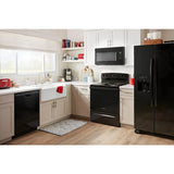 1.6 Cu. Ft. Over-the-Range Microwave with Add 0:30 Seconds - Black - (AMV2307PFB) - AMANA